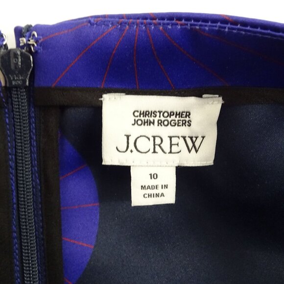 J. Crew Blue and White Tank Top - Picture 6 of 10